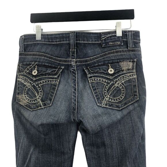 Big Star Womens Size 27 Short Maddie Boot Cut Jeans - Picture 4 of 7
